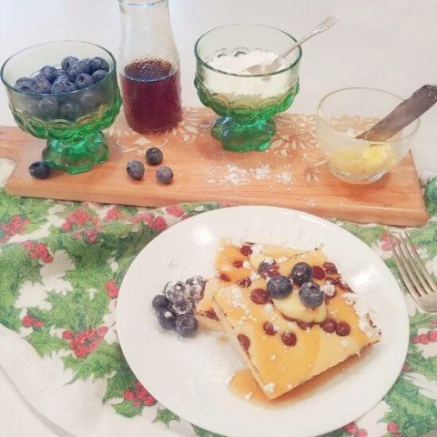 Image for Keto Christmas Breakfast - Sheet Pan Pancakes