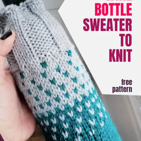 Image for How to Make A Knitted Ombre Wine Bottle Sweater