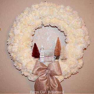 Image for Easy DIY Pom Pom Winter Wreath