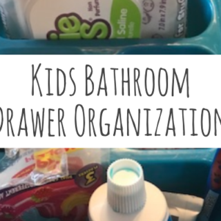 Image for Kids Bathroom Drawer Organization