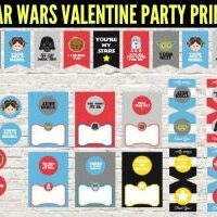 Image for Star Wars Valentine Party Printables