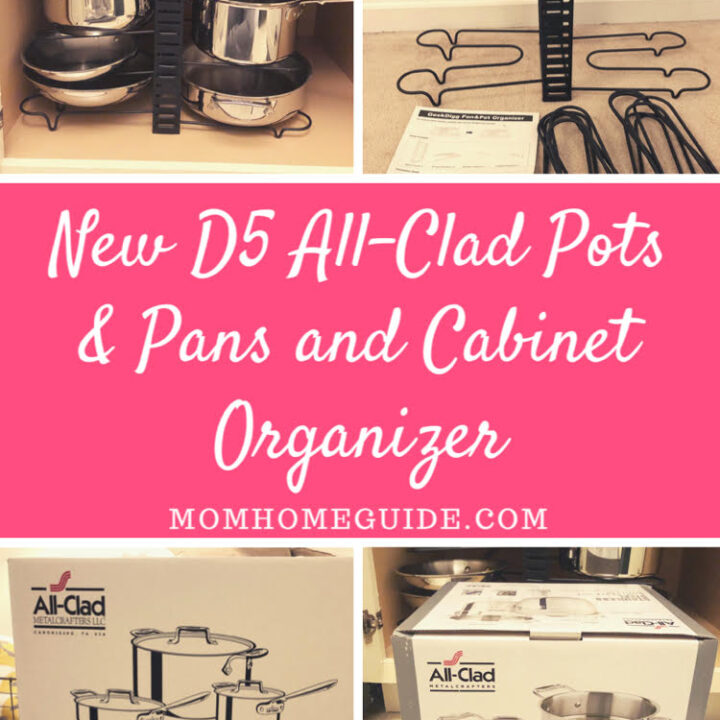 Image for New D5 All-Clad Pots & Pans and Cabinet Organizer