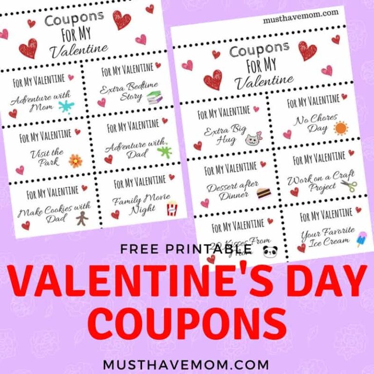 Valentine’s Day Printables - My Pinterventures