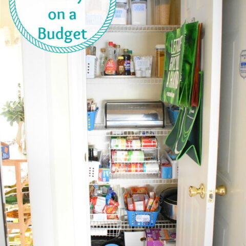 Image for Budget Friendly Small Pantry Organization