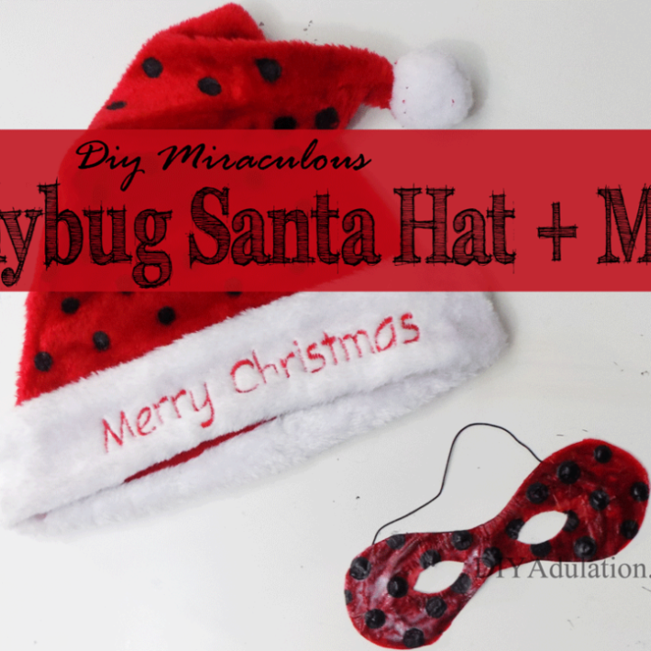 Image for DIY Miraculous Ladybug Santa Hat and Mask