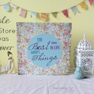 Image for Simple Thrift Store Canvas Makeover