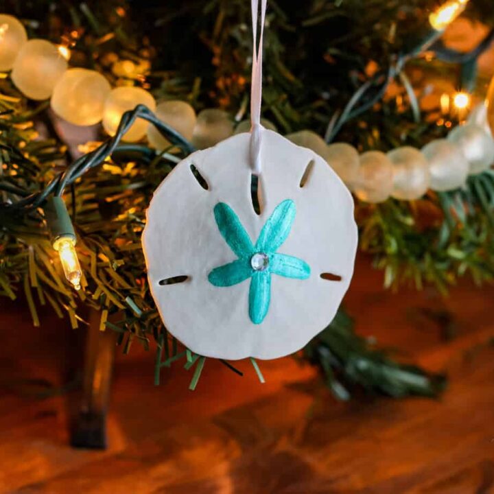 Image for Coastal Christmas Tree (Aqua and White) and a blog hop!