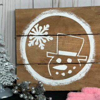 Image for Pallet Snowman Craft