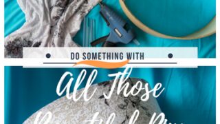Mini Hoop Sea Shell Wall Hanging – April Pinterest Challenge - My