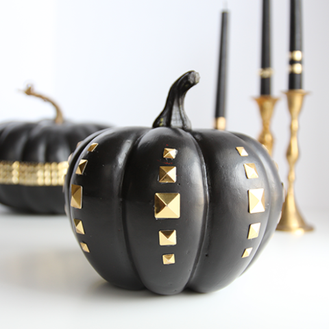 Image for DIY: Studded Pumpkins