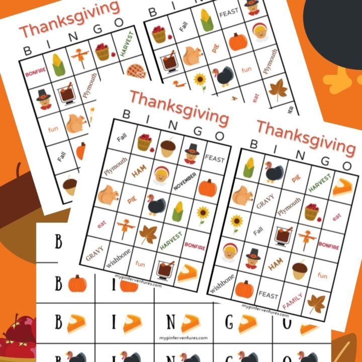 Thanksgiving Bingo Game Printable