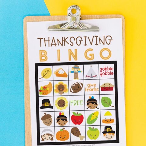 Image for Free Printable Thanksgiving Bingo