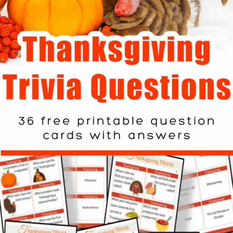 Image for Thanksgiving Trivia Questions – Free Printable Cards