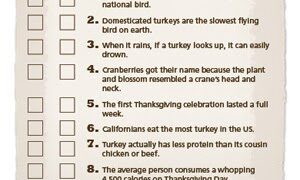 Thanksgiving Trivia Game {Free Printable}