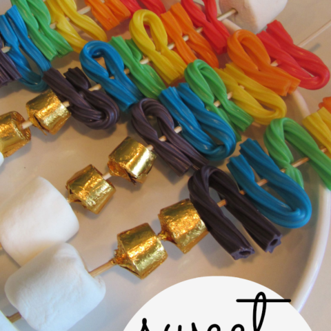 Image for st. patty's day sweet rainbow kabobs