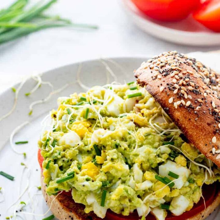 Image for 5-Ingredient Avocado Egg Salad | Haute & Healthy Living