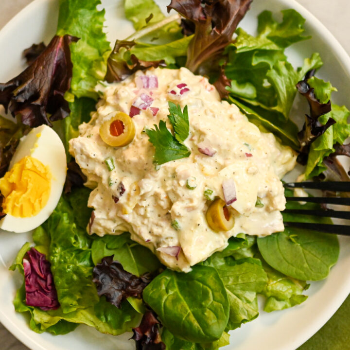 Image for Tuna Egg Salad [Keto]