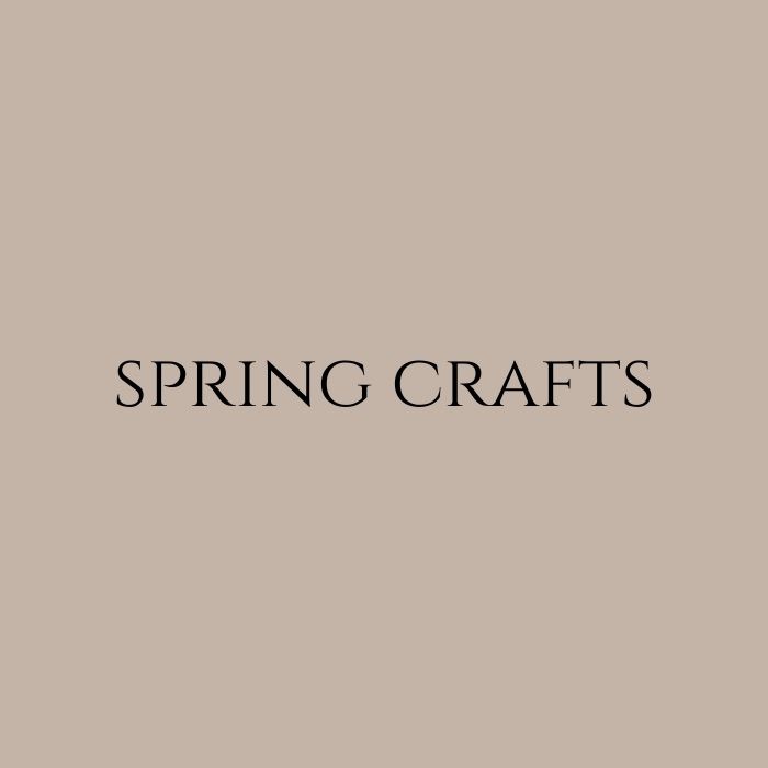 Spring Crafts Button Image