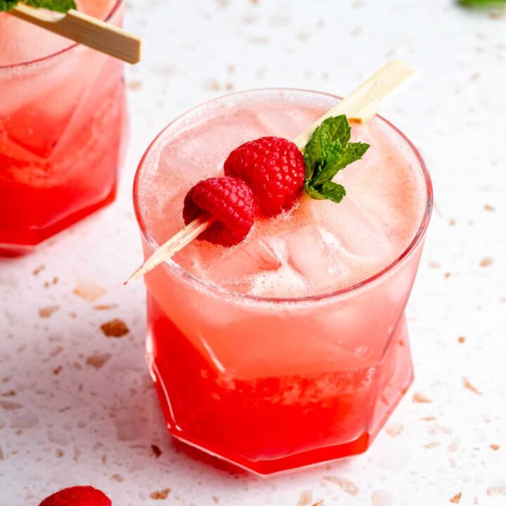 Image for Apple and Raspberry Mocktail