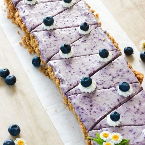 Image for Easy No Bake Blueberry Cheesecake
