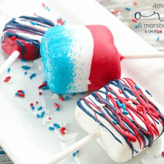 Image for 4th of July Oreo Pops + Marshmallow Pops