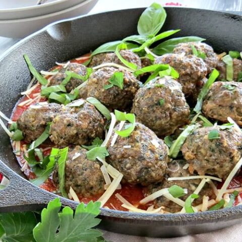 Image for Gluten Free Parmesan Meatballs Recipe