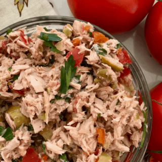 Image for Italian Style Tuna Salad No Mayo Recipe