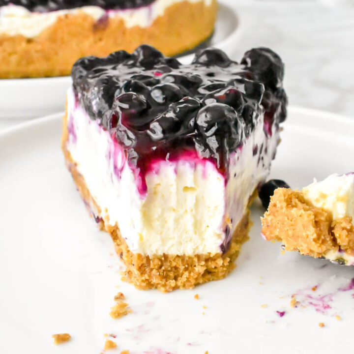Image for No Bake Blueberry Cheesecake
