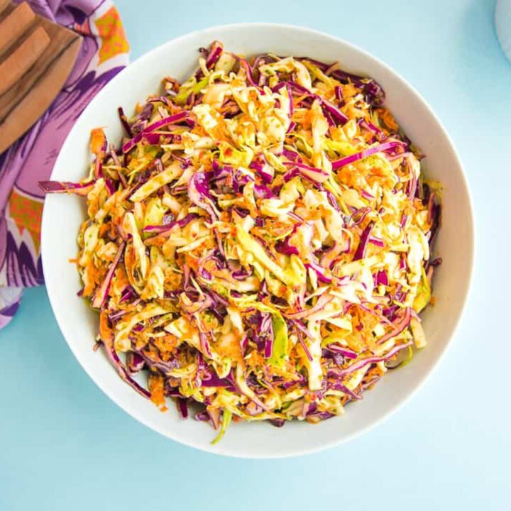 Image for Peruvian Inspired Coleslaw (No Mayo Dressing)