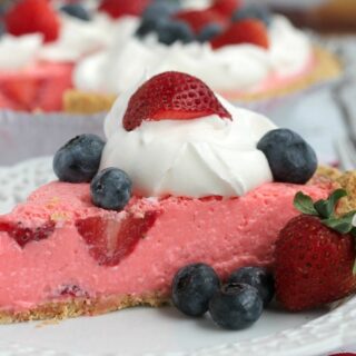 Image for Strawberry Cream Cheese Jello Pie