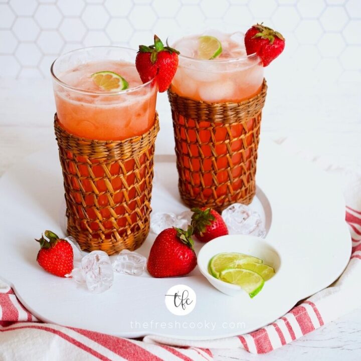 Image for Fresh Strawberry Gin Cocktail