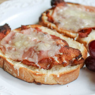 Image for Broiled Ham, Bacon and Swiss Sandwiches