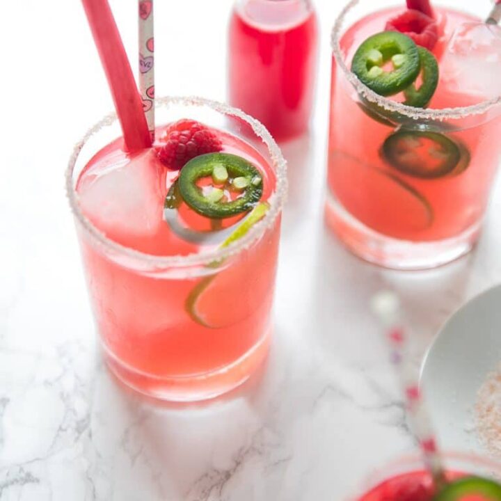 Image for Raspberry Rhubarb Margaritas