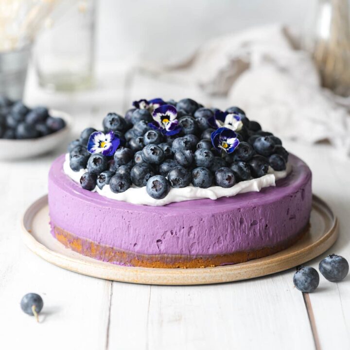 Image for Vegan Blueberry Cheesecake