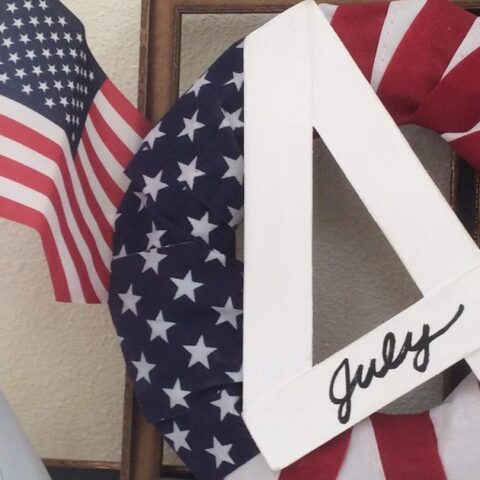 Image for Easy 4th of July Wreath