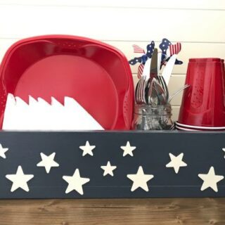 Image for Make an Easy Patriotic Table DIY Utensil Caddy, just $7