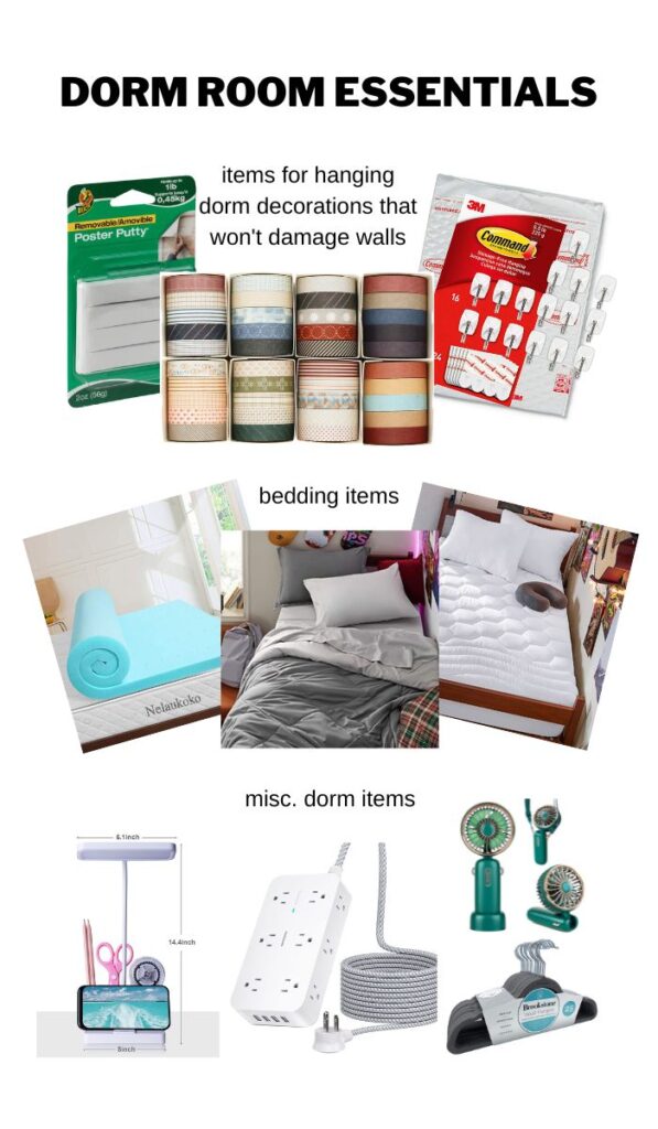 Dorm Room Essential Items