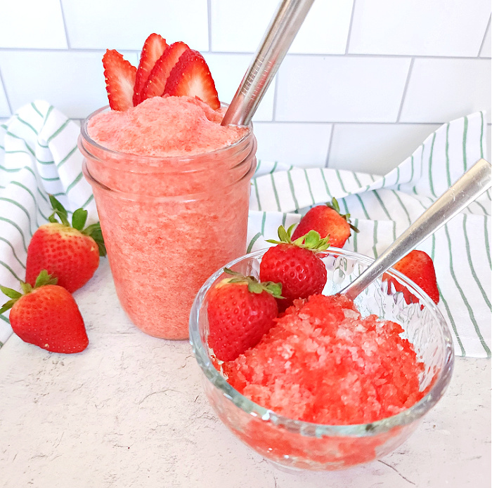 Jello Slushies or Shaved Ice – 2 Treats from 3-ingredients