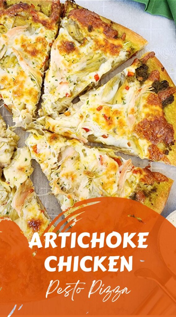 Artichoke Chicken Pesto Pizza Recipe
