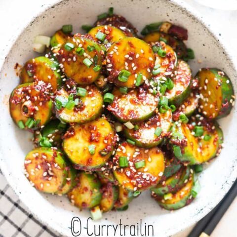 Image for Spicy Korean Cucumber Salad