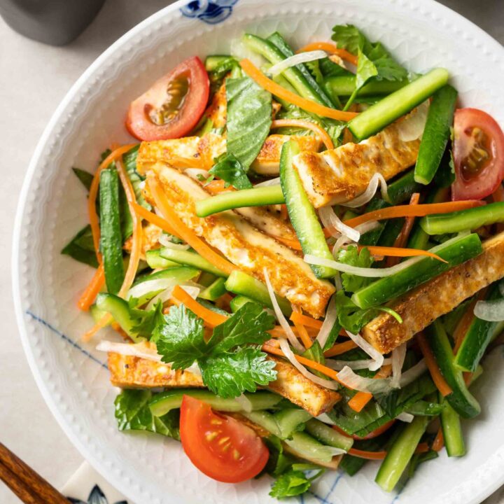 Image for Easy Tofu Salad with Cucumber