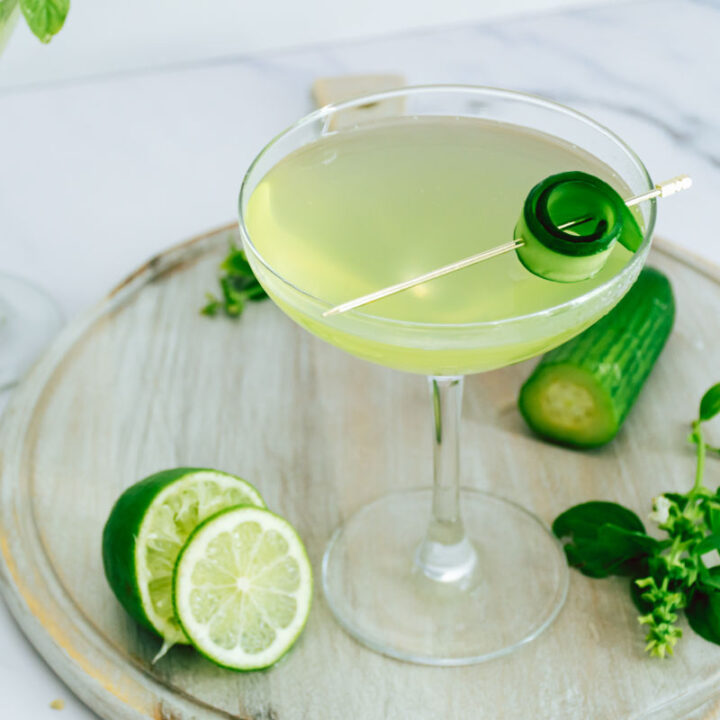 Image for Cucumber Vodka Elderflower Cocktail