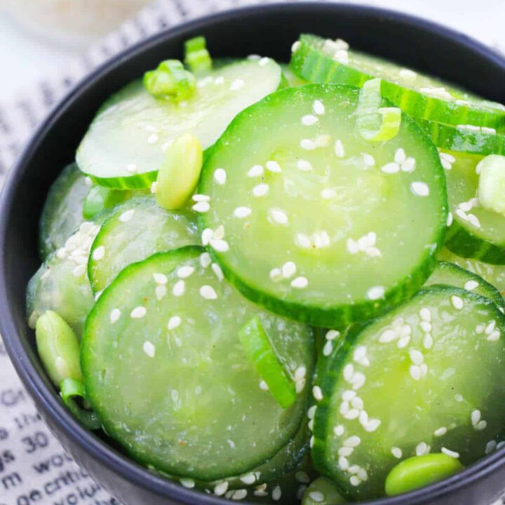 Image for Asian Cucumber Edamame Salad