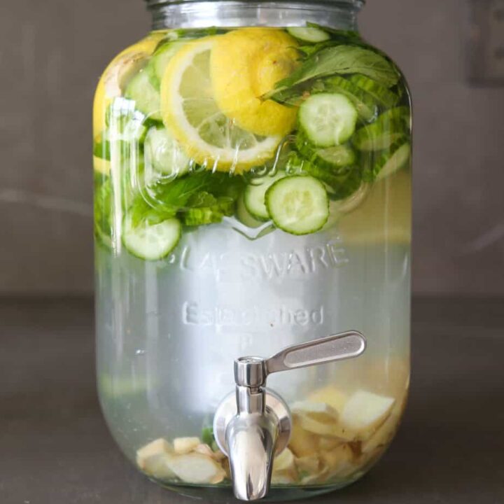 Image for Lemon Mint Cucumber Ginger Water