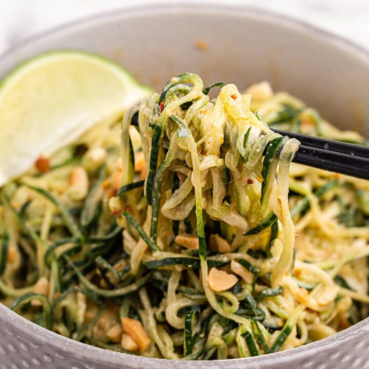 Image for Spicy Peanut Cucumber Noodle Salad