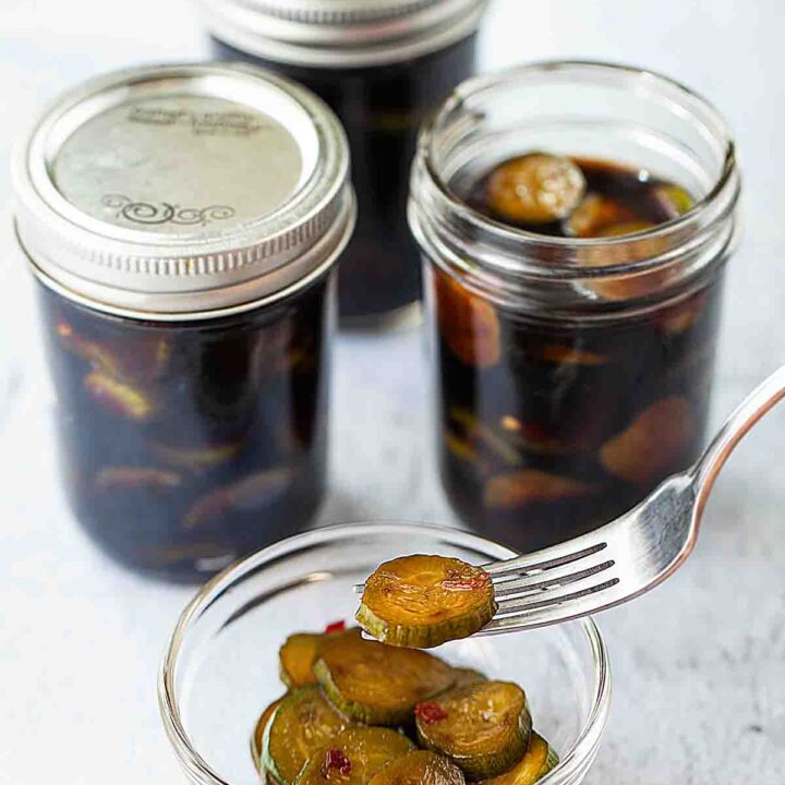 Chinese pickled cucumbers