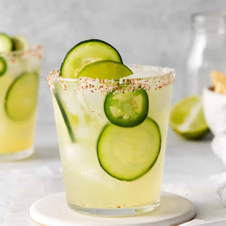 Image for Spicy Cucumber Margarita - Perfectly Spicy & Refreshing!
