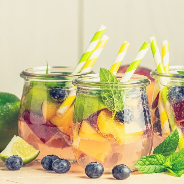 Image for Sparkling Rosé Peach Sangria