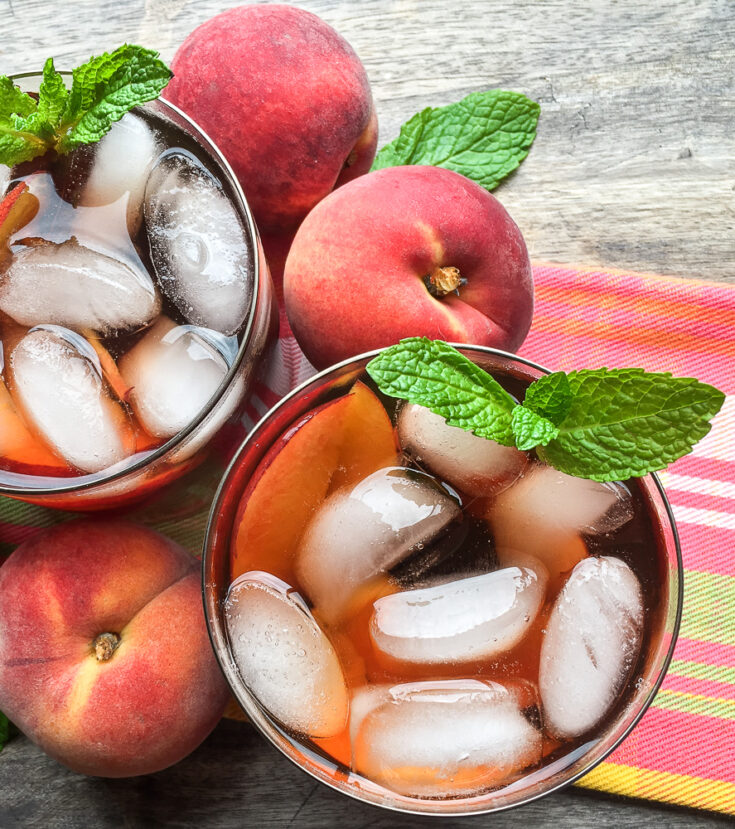 Refreshing Olive Garden Peach Iced Tea - CopyKat Recipes