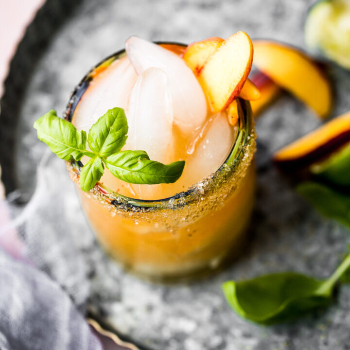 Image for Peach Basil Margarita